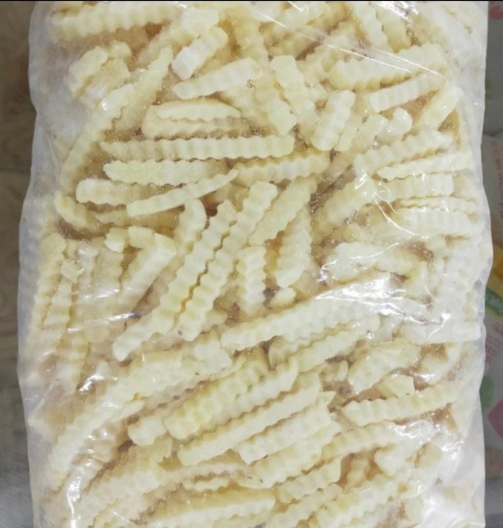 Kentang Crinkle Cut