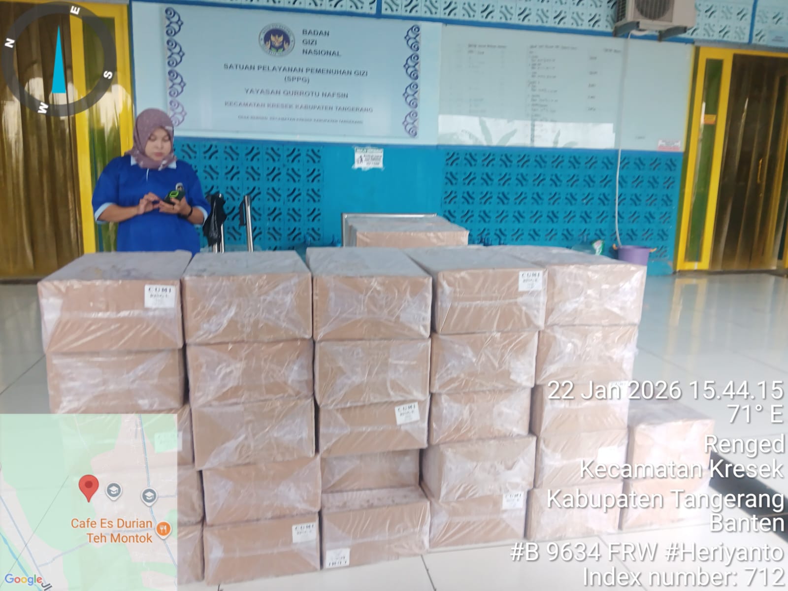 Pengiriman ke Dapur MBG